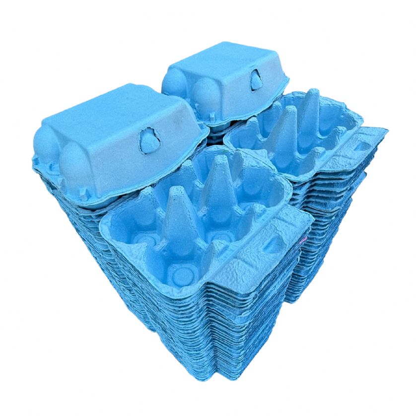 Blue Egg Boxes