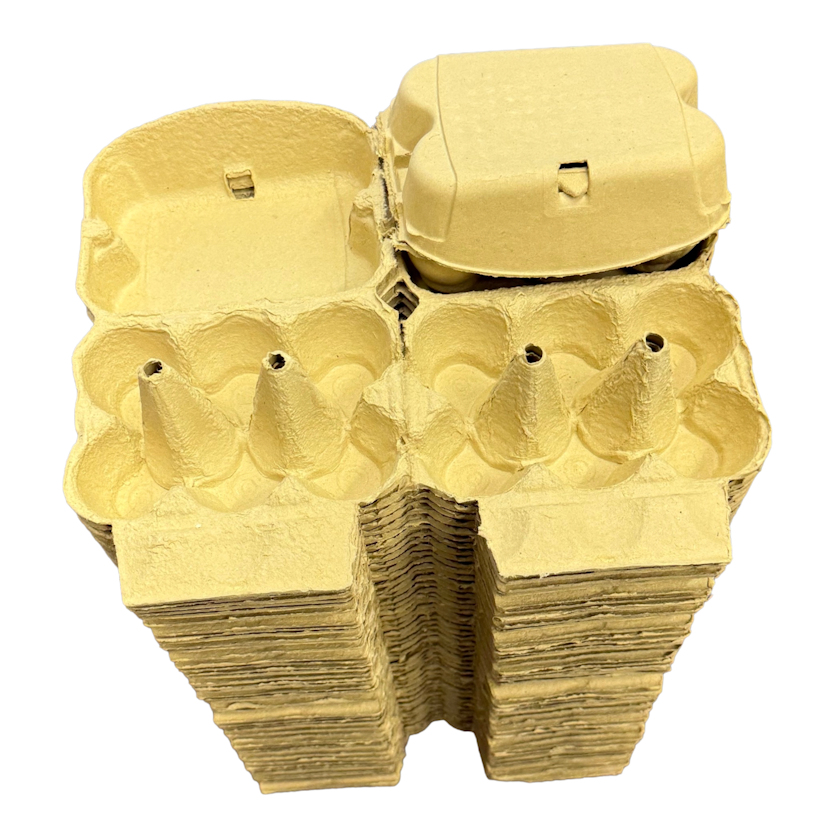 Yellow Egg Boxes