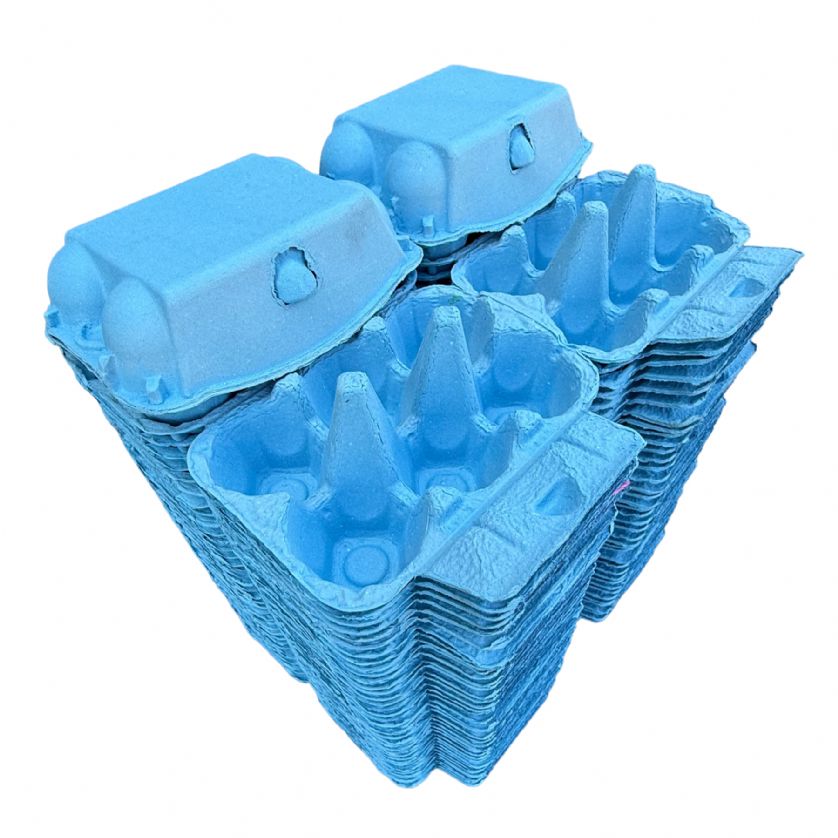 Blue Egg Boxes